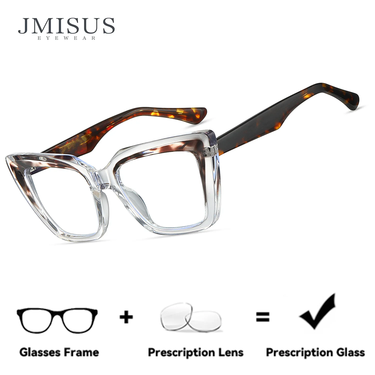 JMISUS Handmade Acetate Cat Eye Myopia Glasses Woman Blue Light Blocking Butterfly Multifocal Prescription Eyewear
JMISUS Handmade Acetate Cat Eye Myopia Glasses Woman Blue Light Blocking Butterfly Multifocal Prescription Eyewear