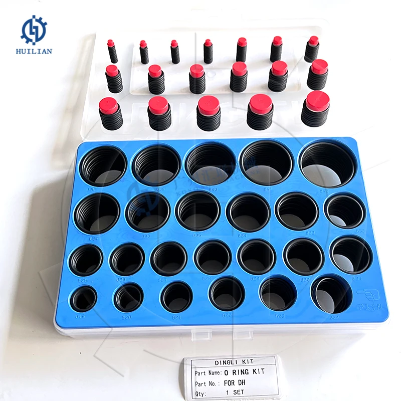 Daewo-o Doosa-n Excavator Dingli O Ring Seal Kit DH Oring Box for Excavator Spare Parts 
Daewo-o Doosa-n Excavator Dingli O Ring Seal Kit DH Oring Box for Excavator Spare Parts