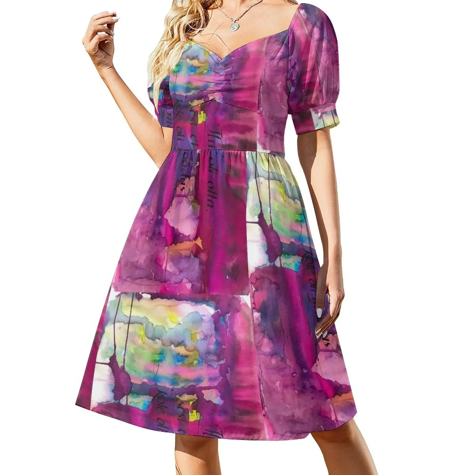 Purple Short-Sleeved Dress Women's summer skirt summer dress woman 2025 Women's dresses
Purple Short-Sleeved Dress Women's summer skirt summer dress woman 2025 Women's dresses