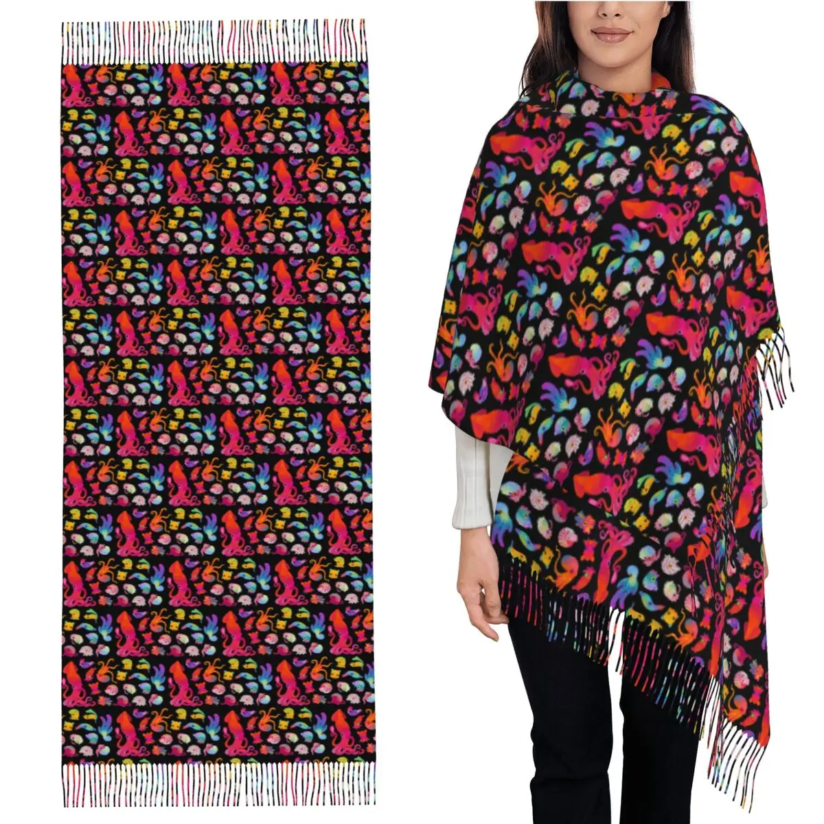 Цефалоногий шарф, шарфы с кисточками, женские мягкие теплые шали и накидки, длинная осенне-зимняя шаль
Цефалоногий шарф, шарфы с кисточками, женские мягкие теплые шали и накидки, длинная осенне-зимняя шаль