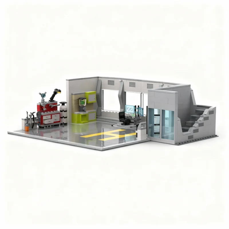NEW 583PCS MOC Hero Movie Tony S Malibu Garage Model Custom Building Blocks DIY Creative Ideas Assembly Display Gift Decor Set
NEW 583PCS MOC Hero Movie Tony S Malibu Garage Model Custom Building Blocks DIY Creative Ideas Assembly Display Gift Decor Set