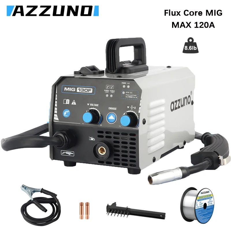 Gasless MIG Welder Semi-automatic MIG Welding Machine IGBT 6.8 LB Portable Welding Equipment House Welding Tool Gift Accessories
Gasless MIG Welder Semi-automatic MIG Welding Machine IGBT 6.8 LB Portable Welding Equipment House Welding Tool Gift Accessories