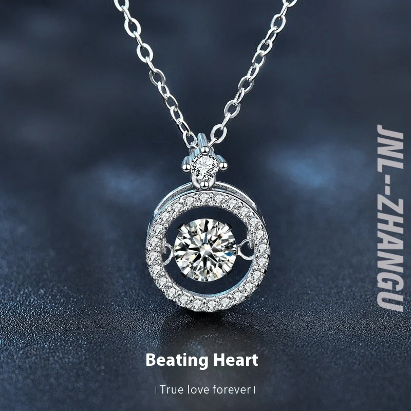 925Sterling Silver Necklace Silver Jewelry for Women Summer Versatile Niche Lively Pendant Beating Heart
925Sterling Silver Necklace Silver Jewelry for Women Summer Versatile Niche Lively Pendant Beating Heart