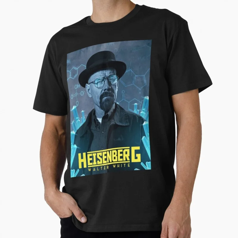 Walter White Blue Crystal Heisenberg Retro Breaking Bad Crime Movie Gift t shirt Short Sleeve Graphic clothes US Size tee S-6XL
Walter White Blue Crystal Heisenberg Retro Breaking Bad Crime Movie Gift t shirt Short Sleeve Graphic clothes US Size tee S-6XL