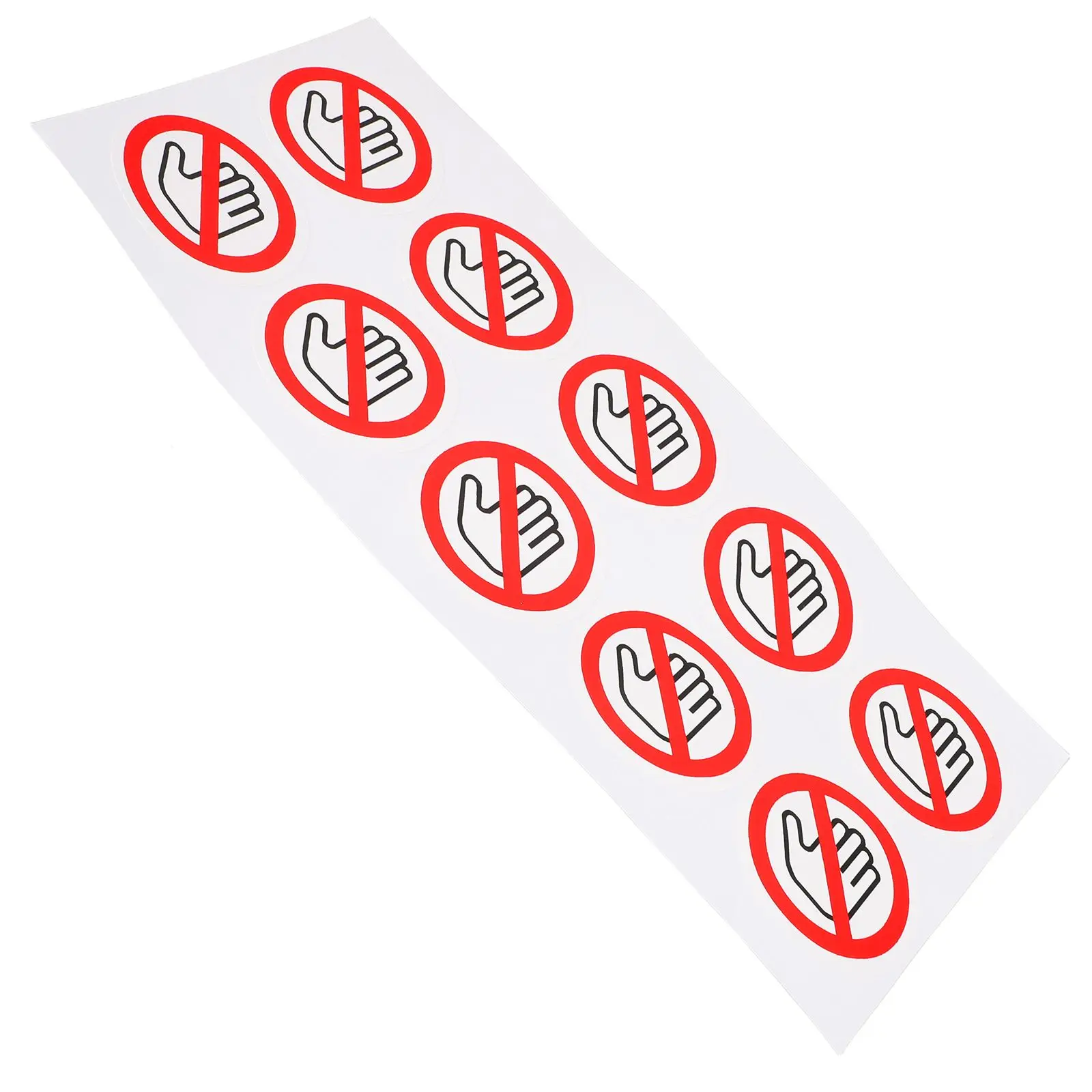 10 Pcs 40mm Round No Touch Warning Labels Safety Stickers for Mechanical Instruments Waterproof Clear Print
10 Pcs 40mm Round No Touch Warning Labels Safety Stickers for Mechanical Instruments Waterproof Clear Print