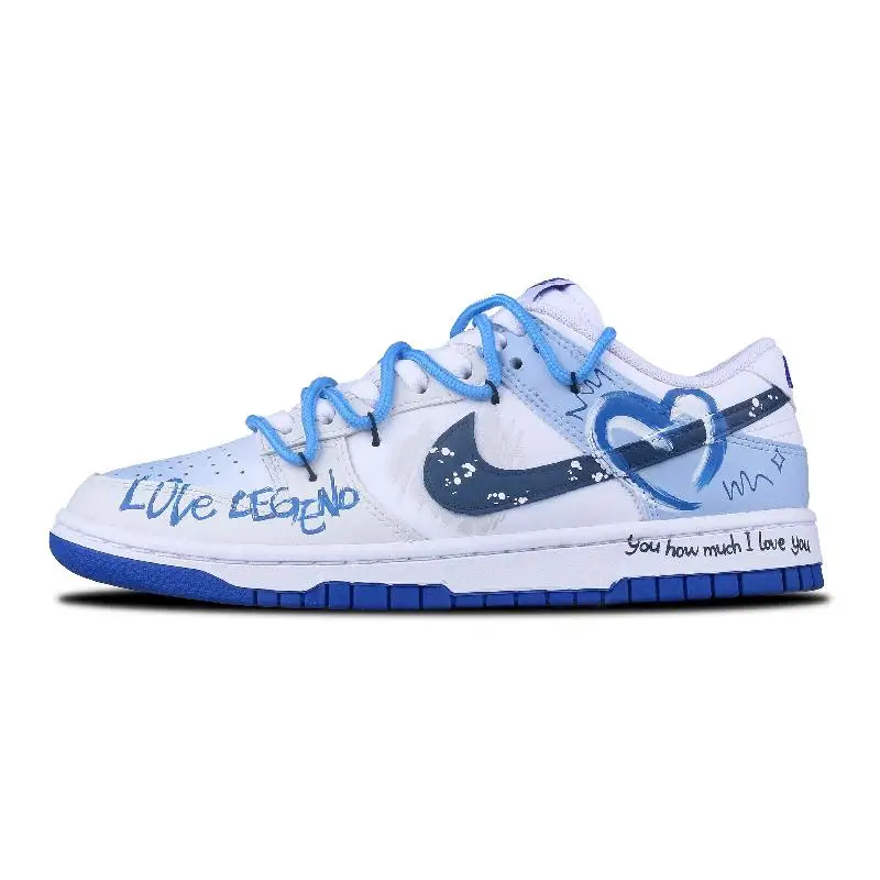 【Customize】Nike Dunk Skateboarding Shoes Men Low-top Blue Sneakers shoes DV0831-104
【Customize】Nike Dunk Skateboarding Shoes Men Low-top Blue Sneakers shoes DV0831-104