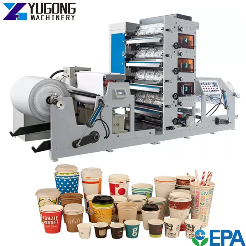 China EXW Price Flexographic Printer Machine Roll 4 Color Paper Bowl Cup Flexo Printing Shaping Production Line for South Africa
China EXW Price Flexographic Printer Machine Roll 4 Color Paper Bowl Cup Flexo Printing Shaping Production Line for South Africa