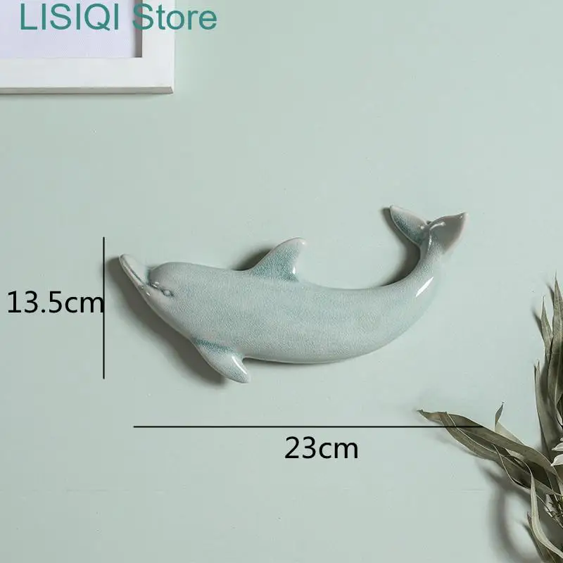 New Wall Decoration Ceramic Suspension Dolphin Fish Color Ocean Background Wall Children's Room Decoration Baby Nursery
New Wall Decoration Ceramic Suspension Dolphin Fish Color Ocean Background Wall Children's Room Decoration Baby Nursery