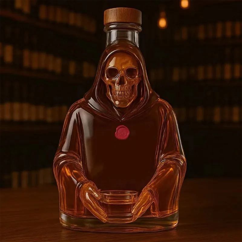 Death Whiskey Glass Decanter,Unique Whiskey Bottle,Whiskey Decanter For Men,Husband,Perfect For Home Bar Decoration ornaments
Death Whiskey Glass Decanter,Unique Whiskey Bottle,Whiskey Decanter For Men,Husband,Perfect For Home Bar Decoration ornaments