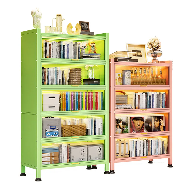 Steel bookcase with doors, children's home bookshelf, living room, floor to ceiling storage cabinet, dustproof bedroom storage c
Steel bookcase with doors, children's home bookshelf, living room, floor to ceiling storage cabinet, dustproof bedroom storage c