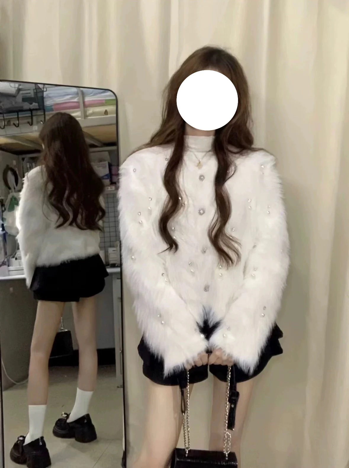 Вязаный кардиган с тяжелой вышивкой и жемчужными пуговицами, женский свитер, пальто из искусственного меха, мягкая теплая осенне-зимняя новинка, повседневная одежда для поездок на работу
Вязаный кардиган с тяжелой вышивкой и жемчужными пуговицами, женский свитер, пальто из искусственного меха, мягкая теплая осенне-зимняя новинка, повседневная одежда для поездок на работу