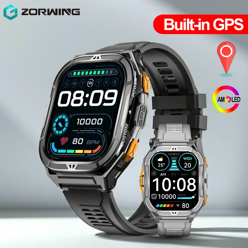 X5 AMOLED Smart Watch Built-in GPS Sport Watches Man 5ATM Waterproof Compass Altitude Heart Rate SpO2 AOD Mode 530mAh Smartwatch
X5 AMOLED Smart Watch Built-in GPS Sport Watches Man 5ATM Waterproof Compass Altitude Heart Rate SpO2 AOD Mode 530mAh Smartwatch