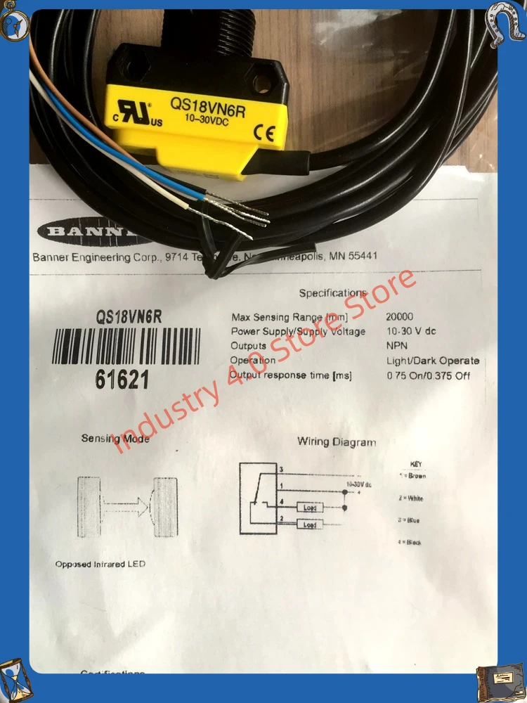 Optical switch QS186E QS18VN6R New original QS18VP6R
Optical switch QS186E QS18VN6R New original QS18VP6R