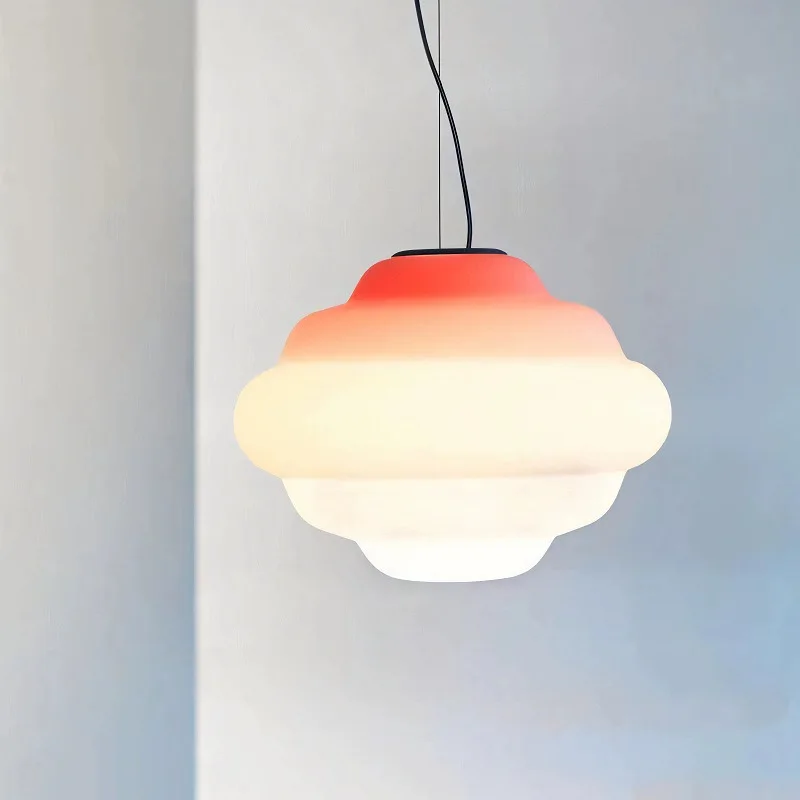 Nordic Gradient Cloudy Pendant Light Pink Blue Glass Chandelier for Bedroom Study Room Princess Gril Children Room Hanging Lamp
Nordic Gradient Cloudy Pendant Light Pink Blue Glass Chandelier for Bedroom Study Room Princess Gril Children Room Hanging Lamp