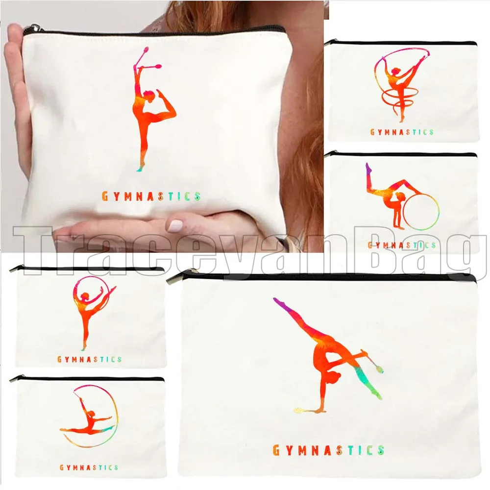 Ballet Gymnast Gymnastics Girl Colofull Sports Aerial Silk Yoga Women Gymnastic Gym Girl Gymnast Cosmetic Makeup Bag Case Pouch
Ballet Gymnast Gymnastics Girl Colofull Sports Aerial Silk Yoga Women Gymnastic Gym Girl Gymnast Cosmetic Makeup Bag Case Pouch