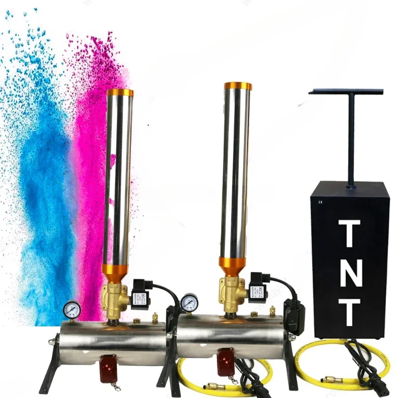 Electronic Remote Control Gender Reveal Smoke Machine Powder Fireworks Outdoor Party Props Colorful Confetti Cannon Machine
Electronic Remote Control Gender Reveal Smoke Machine Powder Fireworks Outdoor Party Props Colorful Confetti Cannon Machine
