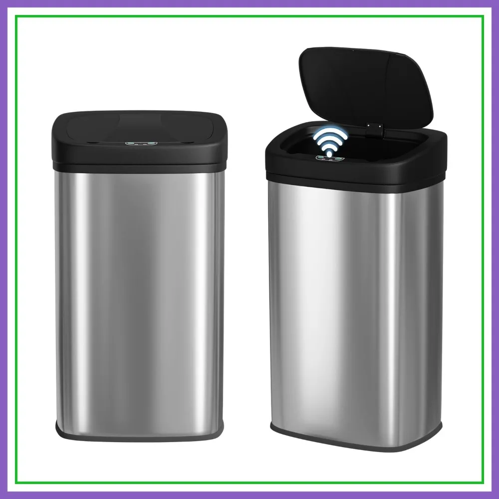 82L Automatic Sensor Touchless Trash Can with Lid, Stainless Steel Kitchen Garbage Bin for Home Office, Large 22 Gallons
82L Automatic Sensor Touchless Trash Can with Lid, Stainless Steel Kitchen Garbage Bin for Home Office, Large 22 Gallons