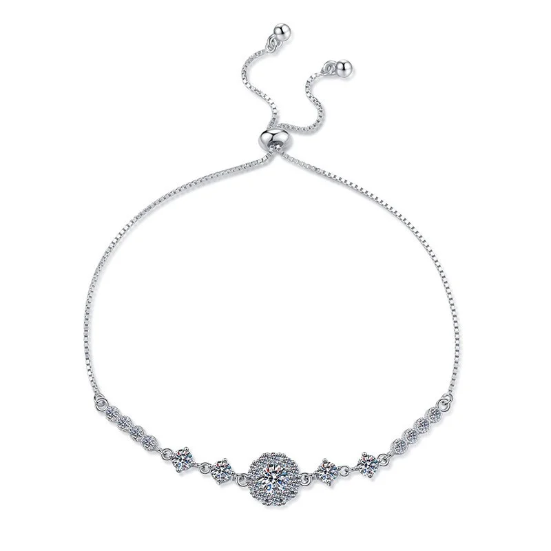 S037 Lefei Fashion Luxury Classic Trendy 0.5ct Moissanite Design Round Bracelet Charms Women s925 Sterling Silver Party Jewelry
S037 Lefei Fashion Luxury Classic Trendy 0.5ct Moissanite Design Round Bracelet Charms Women s925 Sterling Silver Party Jewelry