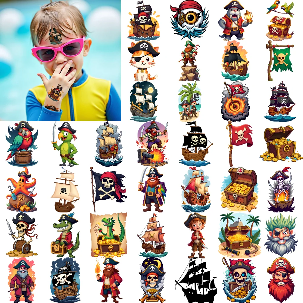 63 шт. временная татуировка пиратский корабль временные татуировки наклейки череп и скрещенные кости пиратский капитан мультфильм попугай для мужчин женщин
63 шт. временная татуировка пиратский корабль временные татуировки наклейки череп и скрещенные кости пиратский капитан мультфильм попугай для мужчин женщин
