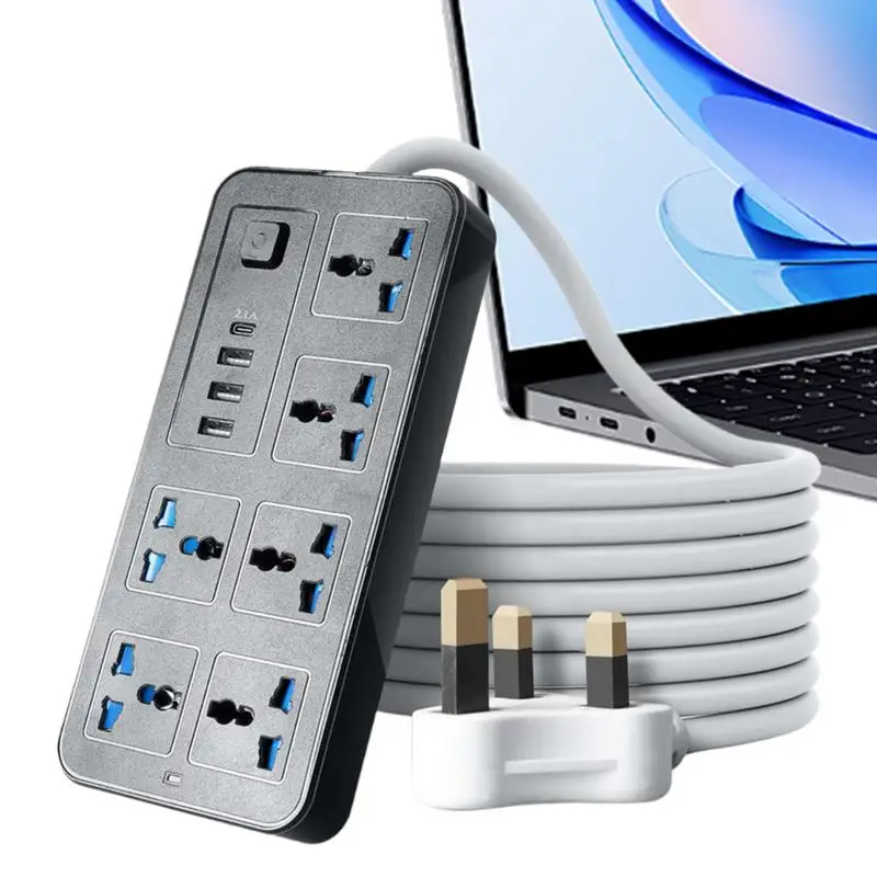 Удлинитель, розетка, полоса с USB-портами, защита от перегрузки, огнестойкое электрооборудование для путешествий в общежитии
Удлинитель, розетка, полоса с USB-портами, защита от перегрузки, огнестойкое электрооборудование для путешествий в общежитии