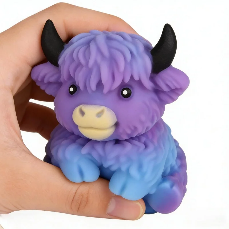 Cute Highland Cow Squishy Slow Rising Squeeze Toy Glitter Soft Fidget Sensory Stress Relief Ball Anti-Anxiety Gift
Cute Highland Cow Squishy Slow Rising Squeeze Toy Glitter Soft Fidget Sensory Stress Relief Ball Anti-Anxiety Gift