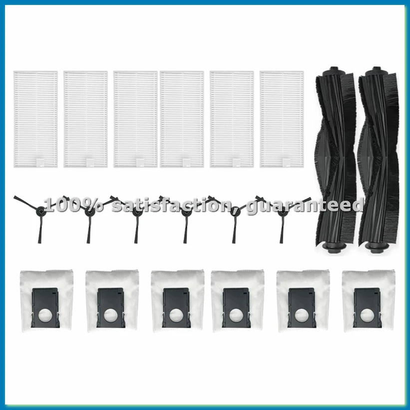 Запасные части для робота-пылесоса J20 / W20 / W20 Pro: основная щетка, боковая щетка, HEPA-фильтр, мешок для сбора пыли - A69M
Запасные части для робота-пылесоса J20 / W20 / W20 Pro: основная щетка, боковая щетка, HEPA-фильтр, мешок для сбора пыли - A69M