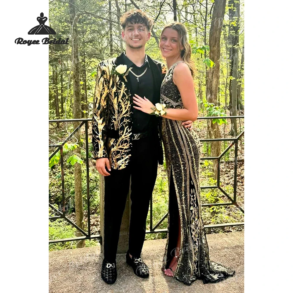 Мужской свадебный костюм из двух предметов с золотым жаккардом на одной пуговице, 2026, облегающий вечерний костюм с зубчатыми лацканами, костюм для выпускного вечера, костюм homme mariage
Мужской свадебный костюм из двух предметов с золотым жаккардом на одной пуговице, 2026, облегающий вечерний костюм с зубчатыми лацканами, костюм для выпускного вечера, костюм homme mariage