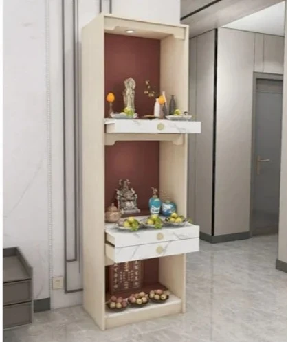 Y living room Light luxury three-layer Buddhist niche with door Standing cabinet Buddhist table Modern simple Buddhist cabinet
Y living room Light luxury three-layer Buddhist niche with door Standing cabinet Buddhist table Modern simple Buddhist cabinet
