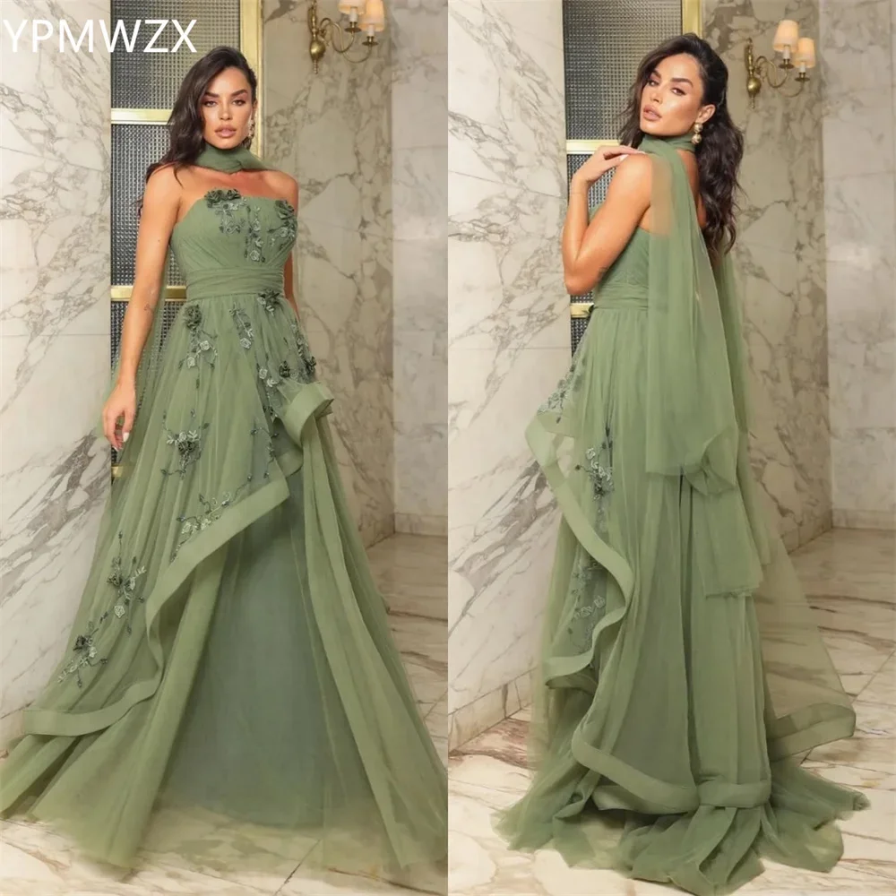 Customized Evening Dress Formal Women Party Occasion YPMWZX Strapless A-line Floor Length Skirts Layered Drap
Customized Evening Dress Formal Women Party Occasion YPMWZX Strapless A-line Floor Length Skirts Layered Drap