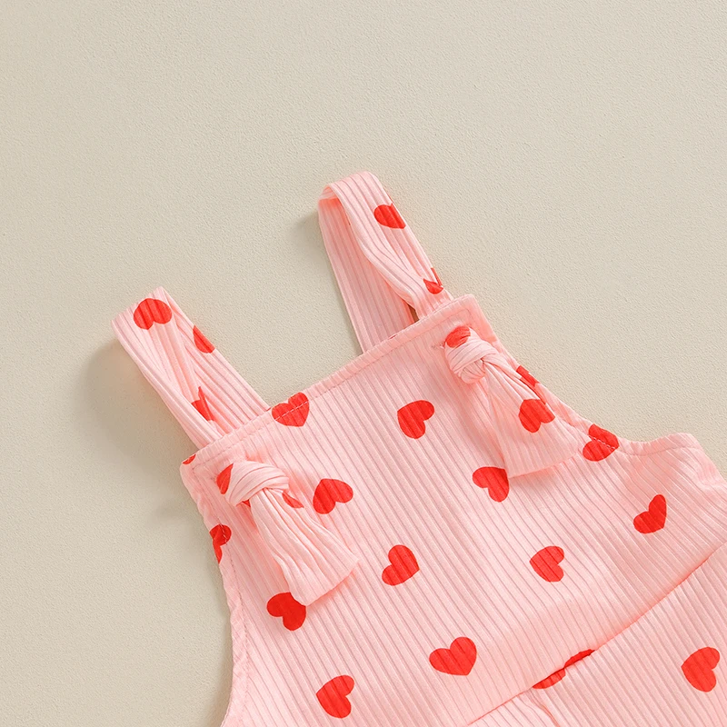 Baby Girl Overalls Sweet Heart Printed Flare Sleeveless Strap Jumpsuit Bell Bottoms Valentine Day Fall Clothes
Baby Girl Overalls Sweet Heart Printed Flare Sleeveless Strap Jumpsuit Bell Bottoms Valentine Day Fall Clothes