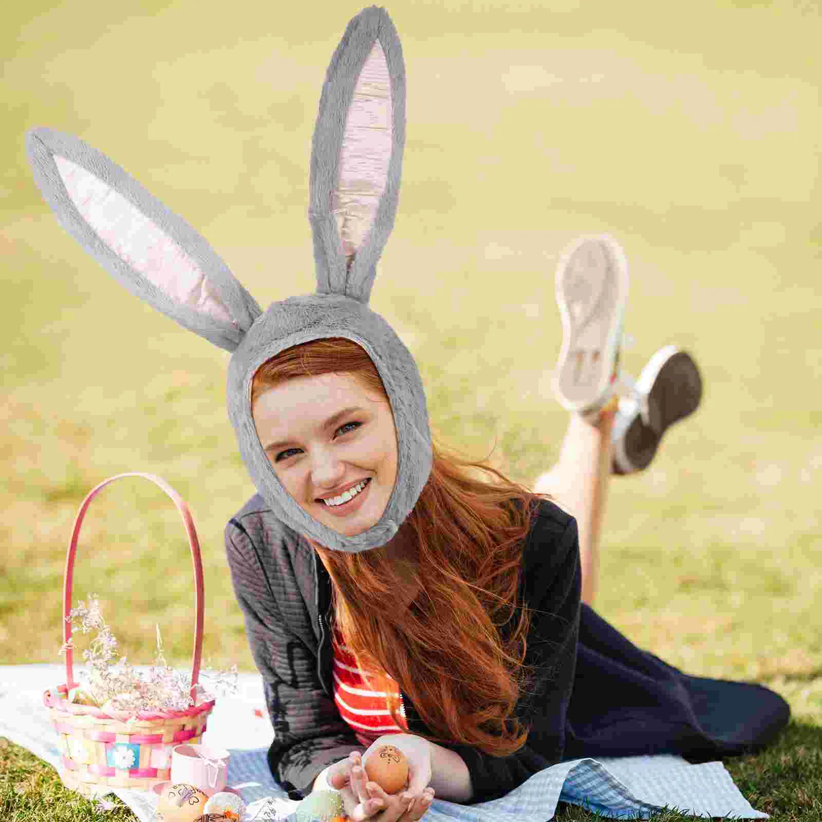 Easter Bunny Hat Long Ear Hooded Plush Rabbit Hat Party Dress-up Cosplay Costume Accessory bunny ears
Easter Bunny Hat Long Ear Hooded Plush Rabbit Hat Party Dress-up Cosplay Costume Accessory bunny ears