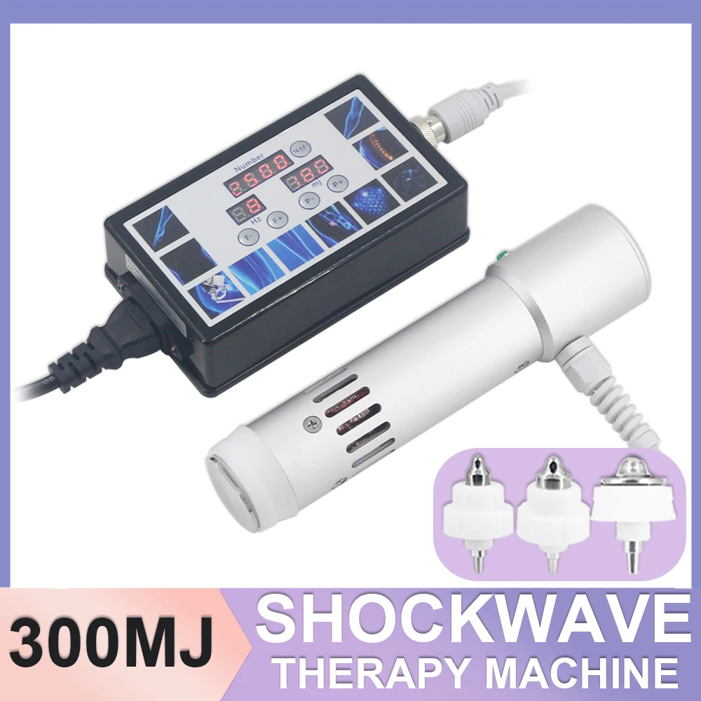 Shockwave Therapy Machine With 10 Massage Heads Effectively For ED Treatment Therapy Sports Injuries Pain Relief 300MJ Massager
Shockwave Therapy Machine With 10 Massage Heads Effectively For ED Treatment Therapy Sports Injuries Pain Relief 300MJ Massager