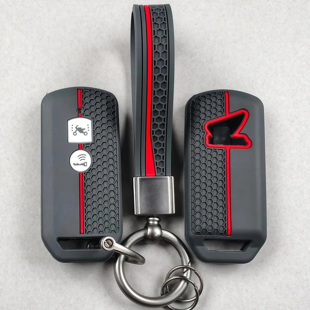 Silicone Holder Key Case For Honda SH 125 Forza 350 250 750 ADV 150 X-ADV SH150i SH300 150 PCX 125 2020-2023 Keychain Key Cover
Silicone Holder Key Case For Honda SH 125 Forza 350 250 750 ADV 150 X-ADV SH150i SH300 150 PCX 125 2020-2023 Keychain Key Cover