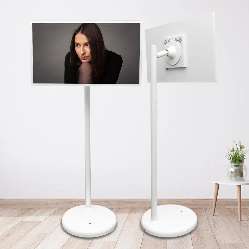 JCPC Outdoor Moderno White Mobile Porta Digital Tv Bracket Portable Tv on Wheels Smart BestieTV Inch Portable Touch Screen
JCPC Outdoor Moderno White Mobile Porta Digital Tv Bracket Portable Tv on Wheels Smart BestieTV Inch Portable Touch Screen