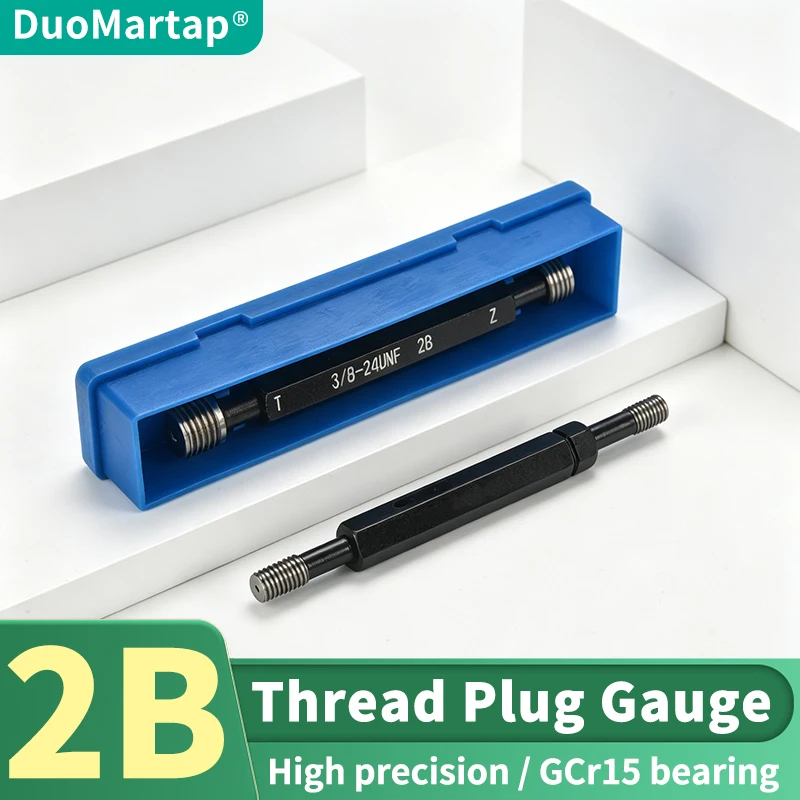 DUO Martap 1PCS 2B 1-9/16 1-5/8 1-11/16 1-3/4 1-13/16 1-7/8 1-15/16- UN/F/S/C/EF America Standard Fine Thread Plug Gauge Measure
DUO Martap 1PCS 2B 1-9/16 1-5/8 1-11/16 1-3/4 1-13/16 1-7/8 1-15/16- UN/F/S/C/EF America Standard Fine Thread Plug Gauge Measure