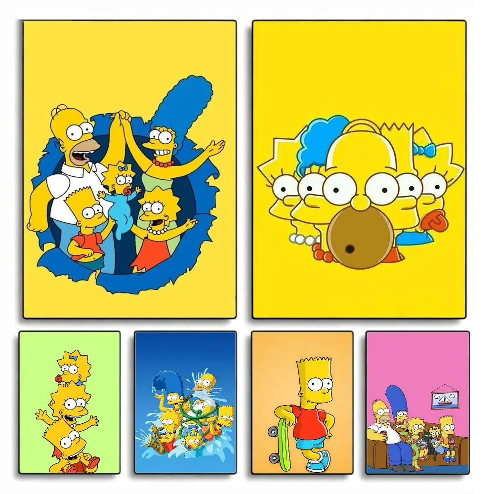 H-Happy Cartoon Simpsons Poster HD Self Adhesive Waterproof Wall Art Ideal for Home Office Dorm Gift
H-Happy Cartoon Simpsons Poster HD Self Adhesive Waterproof Wall Art Ideal for Home Office Dorm Gift