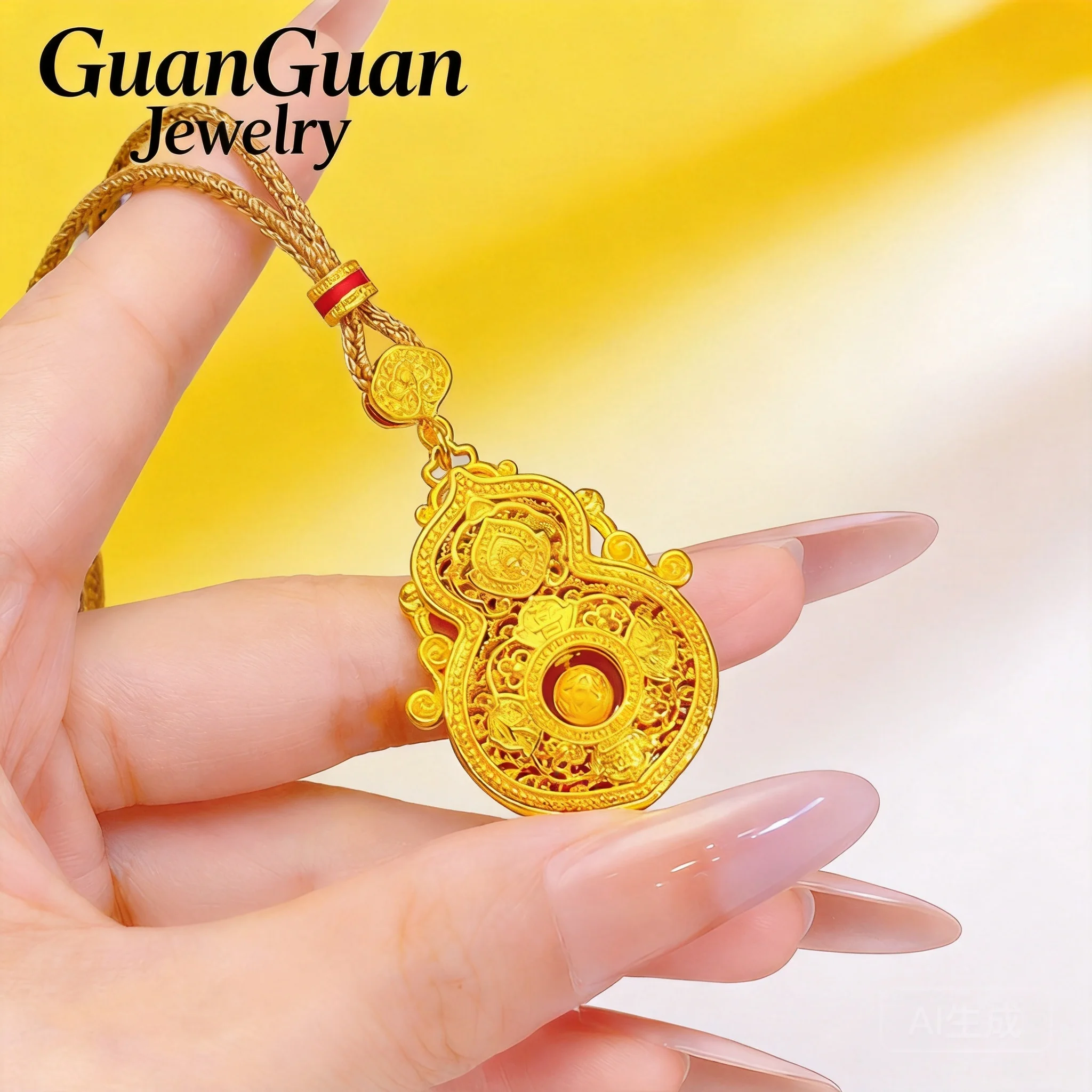 Chinese Style Gourd Pendant Necklace For Women 2026 Light Luxury Simple Copper Gold Plated Fortune Blessing Hollow Sweater Chain
Chinese Style Gourd Pendant Necklace For Women 2026 Light Luxury Simple Copper Gold Plated Fortune Blessing Hollow Sweater Chain