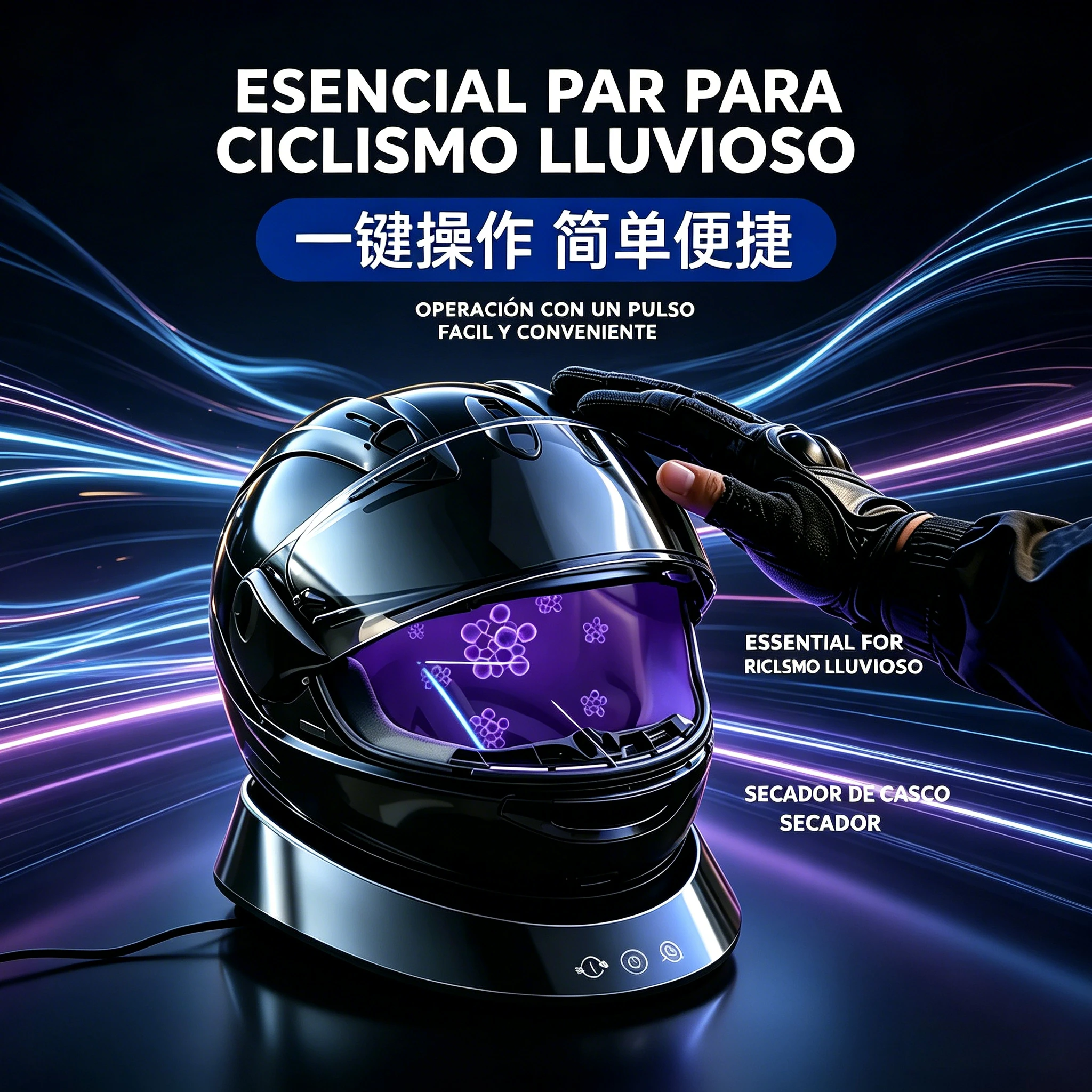 Winter Essential Helmet Dryer for Cold Climates, Fast Defrost & Dehumidify Device for Motorcycle Helmet
Winter Essential Helmet Dryer for Cold Climates, Fast Defrost & Dehumidify Device for Motorcycle Helmet