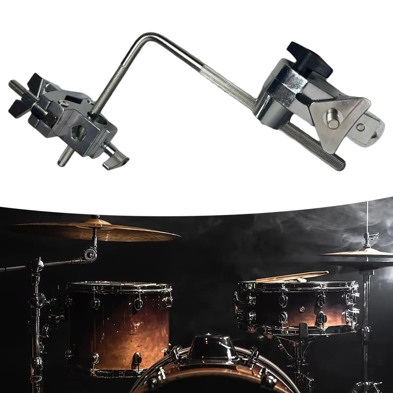Drum Cowbell Mount Easy to Install Practice Tool Bass Drum Cowbell Holder
Drum Cowbell Mount Easy to Install Practice Tool Bass Drum Cowbell Holder