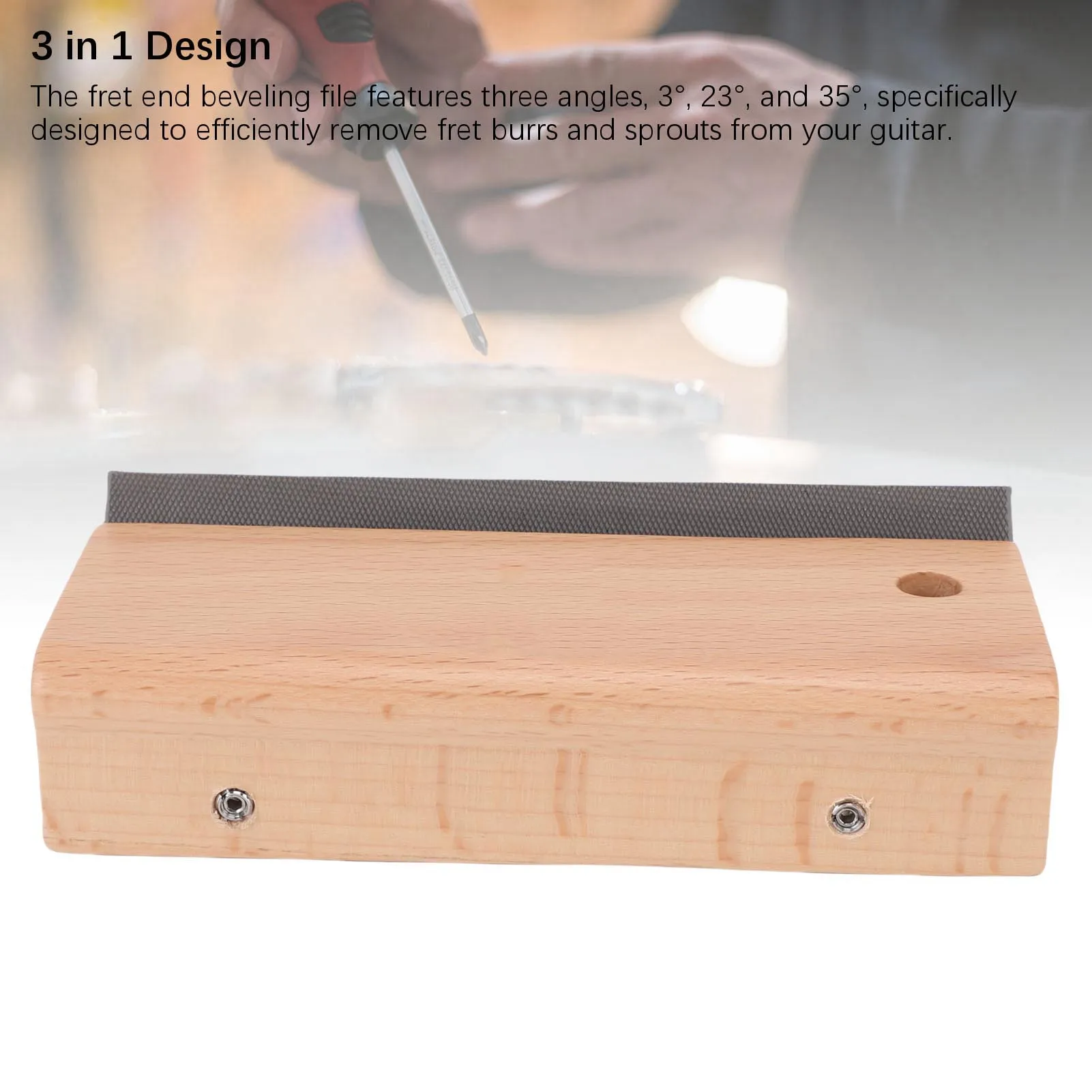 Напильник для правки концов ладов, пила для зубов, эффективная полировка, напильник для фаски концов ладов, 3, 23, 35 градусов для округления, формирования, удаления заусенцев
Напильник для правки концов ладов, пила для зубов, эффективная полировка, напильник для фаски концов ладов, 3, 23, 35 градусов для округления, формирования, удаления заусенцев