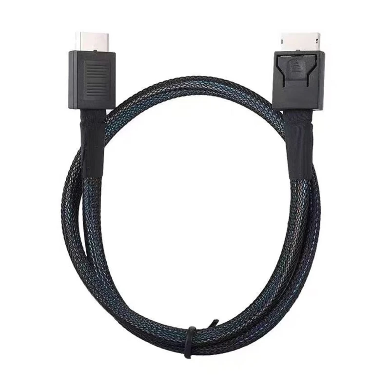 OCuLink SFF-8611 «папа» — «папа» SFF-8611, соединительный шнур, высокоскоростной SSD, активные данные
OCuLink SFF-8611 «папа» — «папа» SFF-8611, соединительный шнур, высокоскоростной SSD, активные данные
