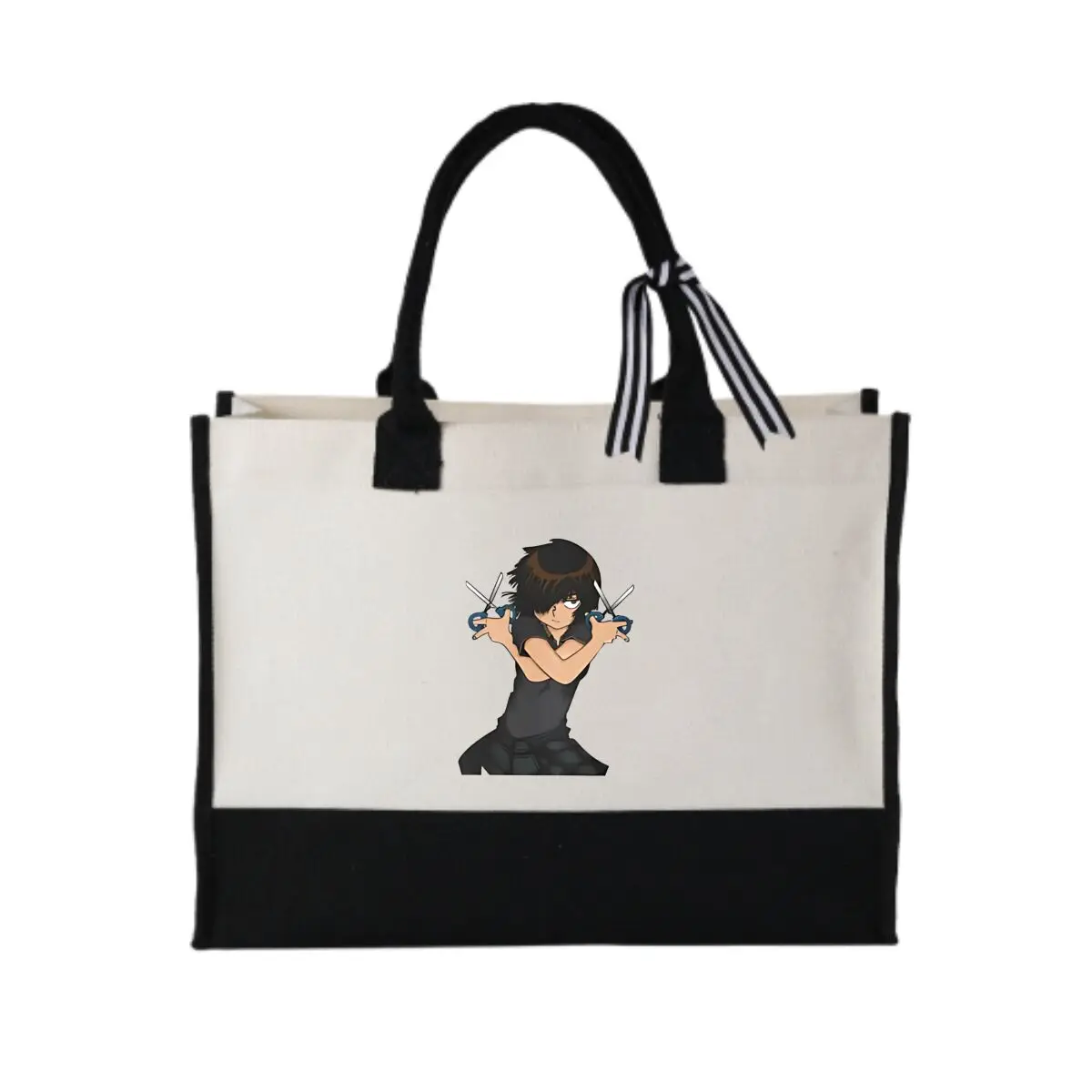 Scissors-Wielding Anime Character Graphic Handbags women bag Leisure Commuting Bag
Scissors-Wielding Anime Character Graphic Handbags women bag Leisure Commuting Bag