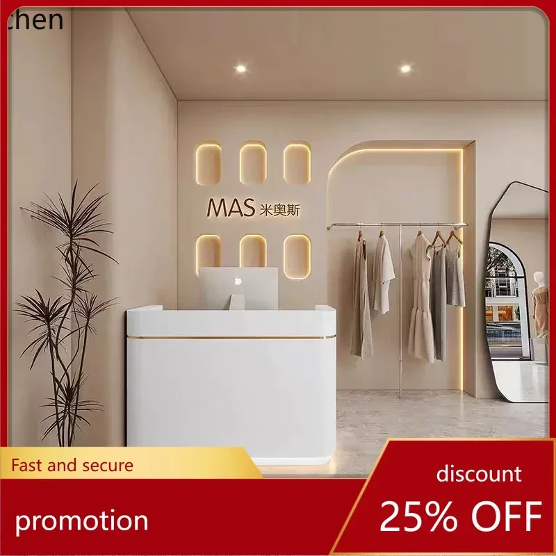 D16-clothing store checkout page store small beauty salon cream wind reception desk paint bar
D16-clothing store checkout page store small beauty salon cream wind reception desk paint bar