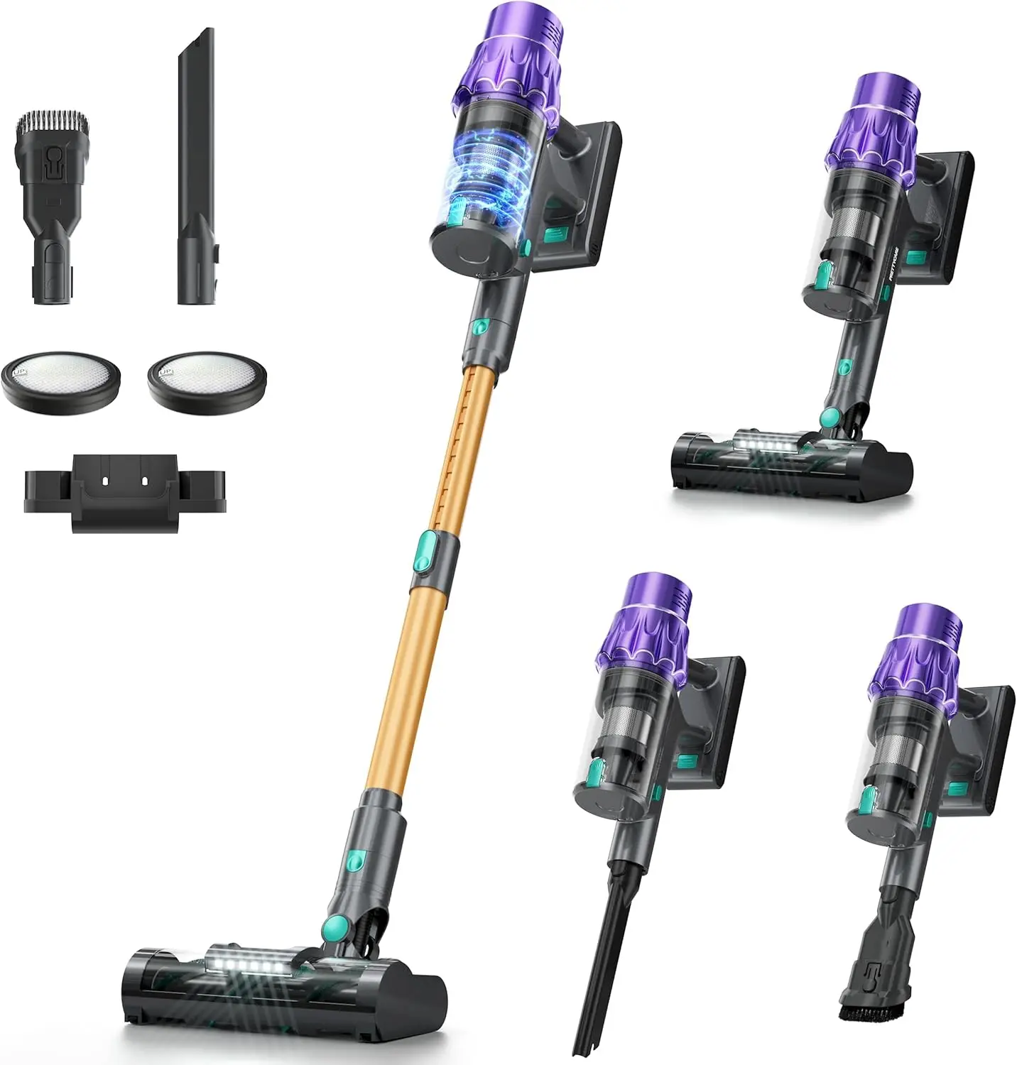 Cordless Vacuum Cleaner, 560W/50KPA/70Mins Vacuum Cleaners for Home with Auto Dust Detection/LED Touch Display, Stick Vacuum Cor
Cordless Vacuum Cleaner, 560W/50KPA/70Mins Vacuum Cleaners for Home with Auto Dust Detection/LED Touch Display, Stick Vacuum Cor
