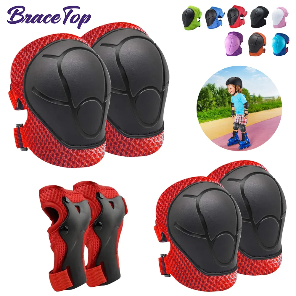 Knee Pads for Kids, Kneepads & Elbow Pads Toddler Protective Gear Set Elbow Pads and Knee Pads for Girls Boys with Wrist Guards
Knee Pads for Kids, Kneepads & Elbow Pads Toddler Protective Gear Set Elbow Pads and Knee Pads for Girls Boys with Wrist Guards
