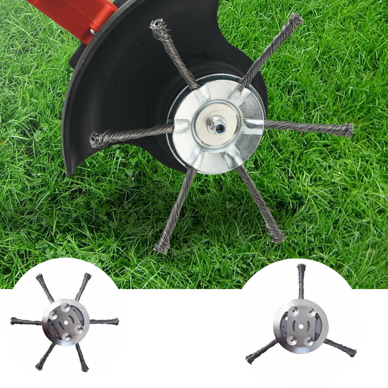 Steel Wire Weeding Wheel Dust Removal and Weeding Board Swing Metal Blade Universal Weed Brush Cutting Machine Head Knife Tool
Steel Wire Weeding Wheel Dust Removal and Weeding Board Swing Metal Blade Universal Weed Brush Cutting Machine Head Knife Tool