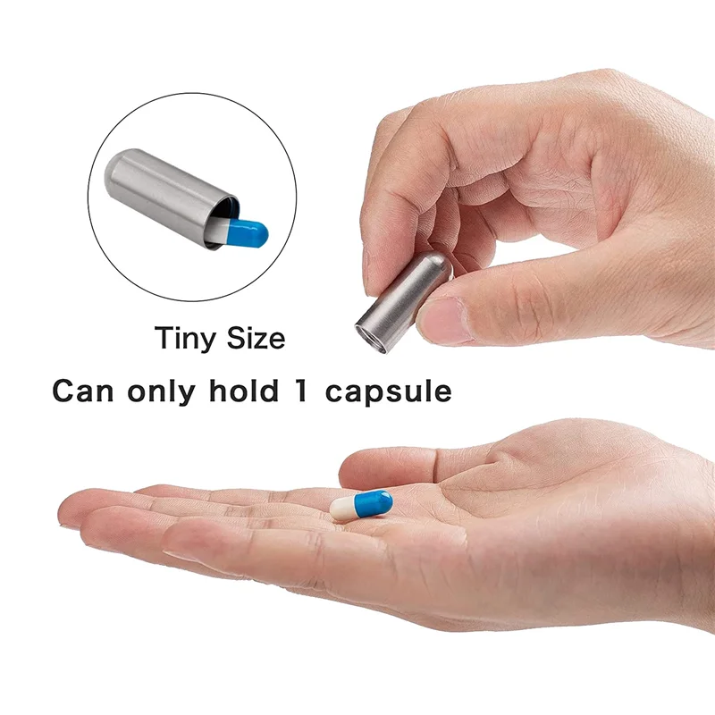 A43MM Small Pocket Pill Box Keychain,Portable Waterproof Pill Case Stainless Steel Travel Pill Container Keychain Pill Holder
A43MM Small Pocket Pill Box Keychain,Portable Waterproof Pill Case Stainless Steel Travel Pill Container Keychain Pill Holder