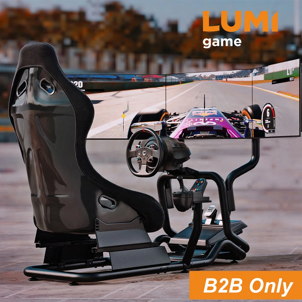 LRS07-BS PC PS4 PS5 Gaming Car Truck Racing Sim Simulator Driving Cockpit Rig For G25 G27 G29 G920 Simracing Seat
LRS07-BS PC PS4 PS5 Gaming Car Truck Racing Sim Simulator Driving Cockpit Rig For G25 G27 G29 G920 Simracing Seat