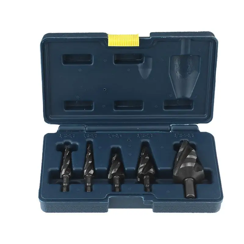 Step Drill Step Bit Set Industrial Grade High-Speed Steel Spiral Cutting Tools For Wood Aluminum Stainless Steel Pp
Step Drill Step Bit Set Industrial Grade High-Speed Steel Spiral Cutting Tools For Wood Aluminum Stainless Steel Pp