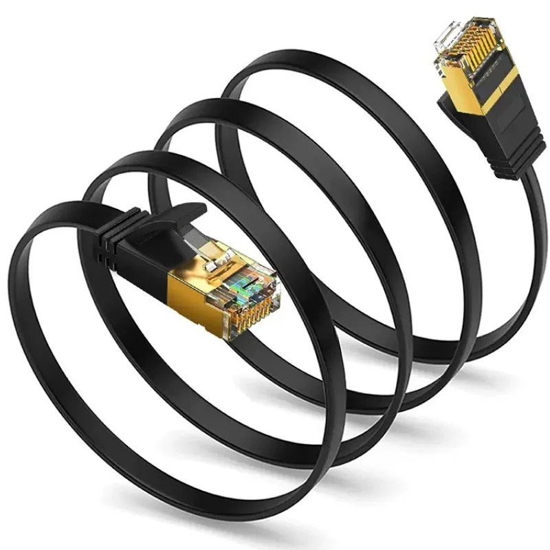 Cat 7 Ethernet Cable 10ft 6 Pack Shielded,Flat Ethernet Patch Cables - High Speed Internet Cable for Modem, Router, LAN, Compute
Cat 7 Ethernet Cable 10ft 6 Pack Shielded,Flat Ethernet Patch Cables - High Speed Internet Cable for Modem, Router, LAN, Compute